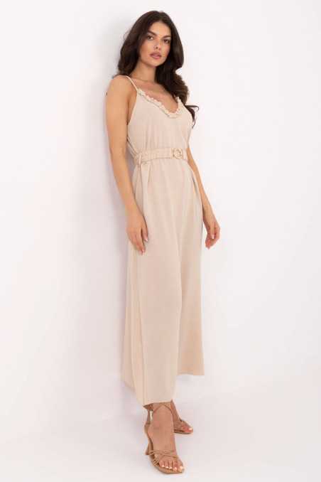 Robe de jour Beige  -  Och Bella 