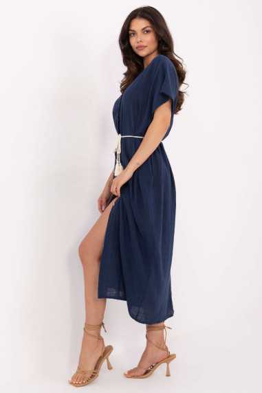 Robe de jour Bleu marine  -  Och Bella 