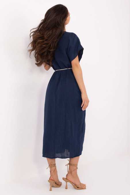 Robe de jour Bleu marine  -  Och Bella 