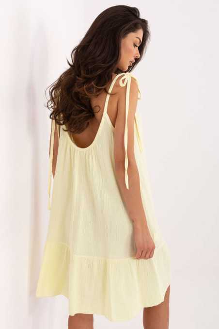 Pantalon femme Jaune  -  Och Bella 