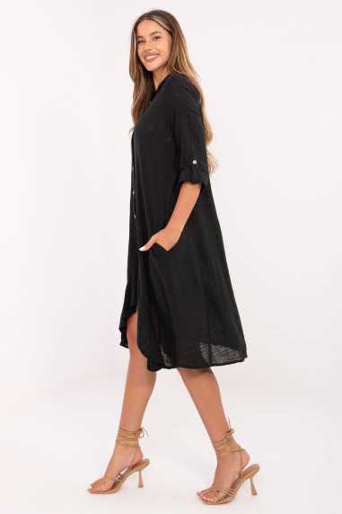 robe de jour Noir  -  Och Bella 