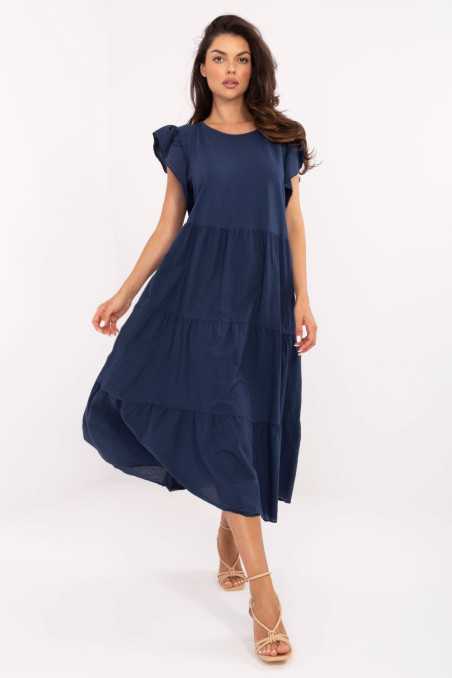 robe de jour Bleu marine  -  Och Bella 