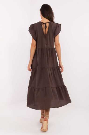 Chemisier Brun  -  Och Bella 