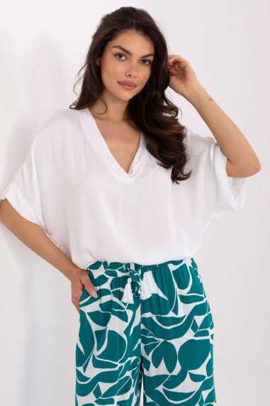 Chemisier Blanc  -  Och Bella 