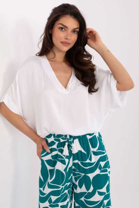 Chemisier Blanc  -  Och Bella 