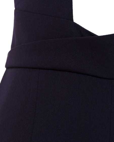 Combinaison bleu marine à bretelles - nife  