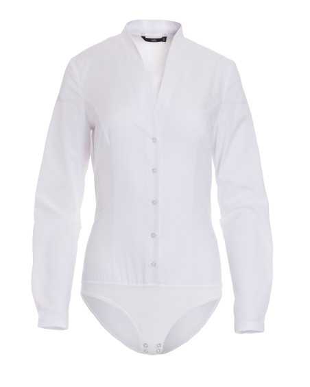 body blanc sans col - nife  