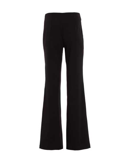 Pantalon de costume noir à boutons-pression - nife  