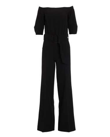 Combinaison noire avec ceinture - nife  