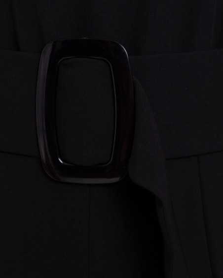 Combinaison noire avec ceinture - nife  