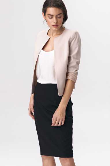 veste de force courte beige - nife  
