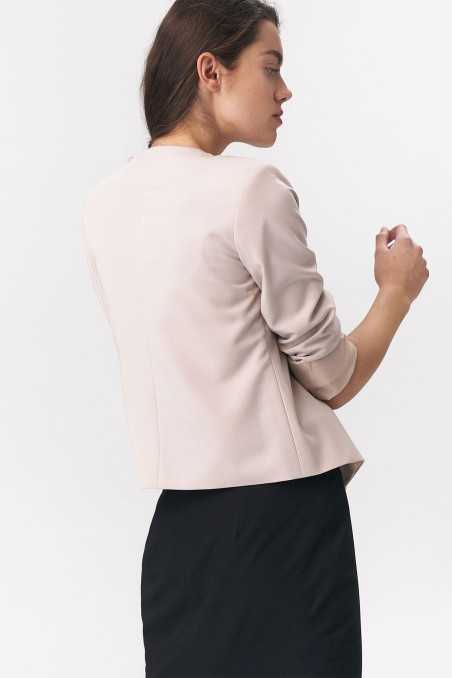 veste de force courte beige - nife  
