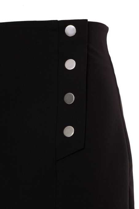 Jupe noire taille haute - nife  