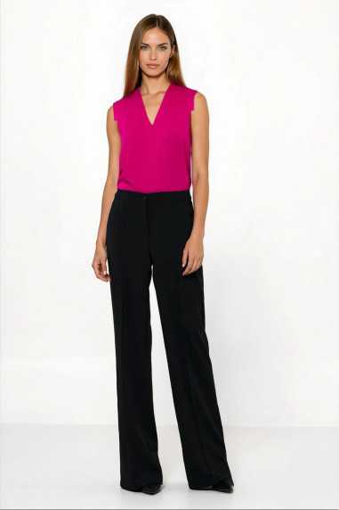 pantalon noir ample - nife  