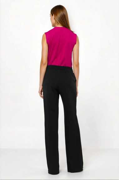 pantalon noir ample - nife  