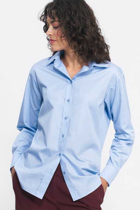 chemise bleue - nife  
