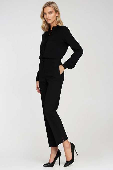 Pantalon élégant 7/8 - noir - nife  