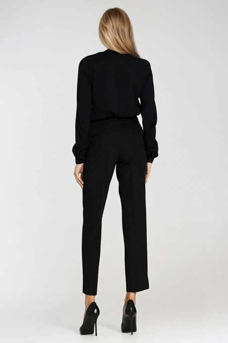 Pantalon élégant 7/8 - noir - nife  