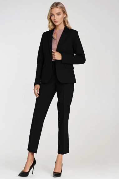 Pantalon élégant 7/8 - noir - nife  