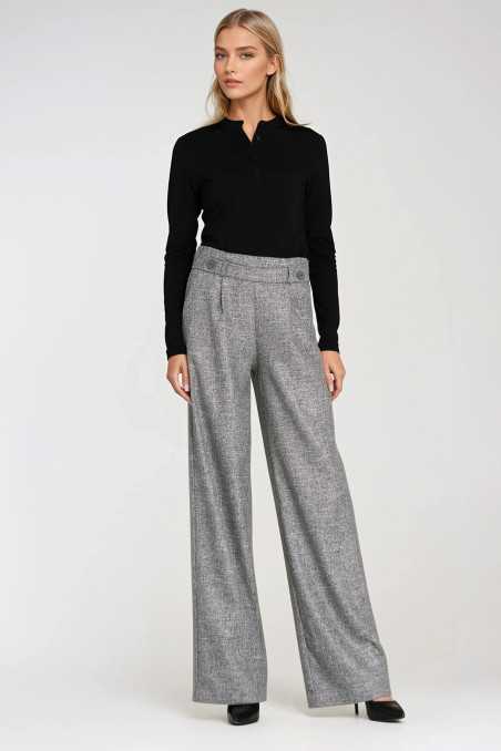 Polo à col montant - noir - nife  