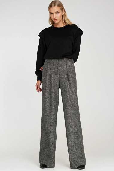 Sweat-shirt à poignets hauts - noir - nife  