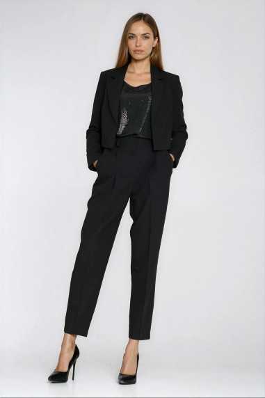 Veste courte - noire - nife  