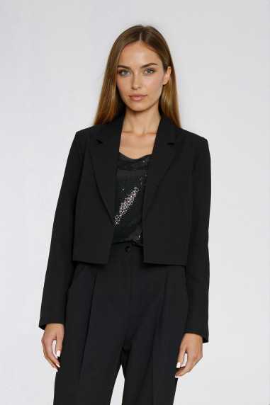 Veste courte - noire - nife  