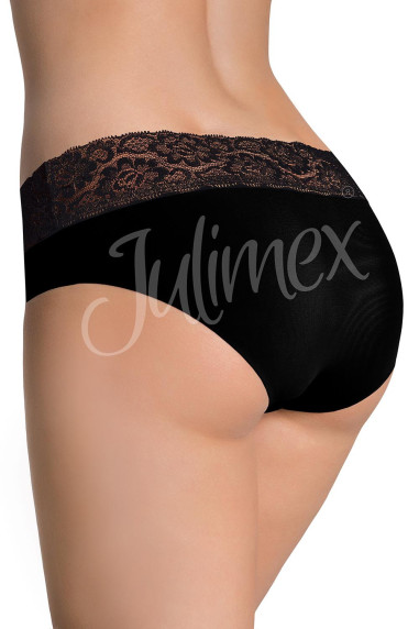 Culottes noir-Julimex Lingerie 