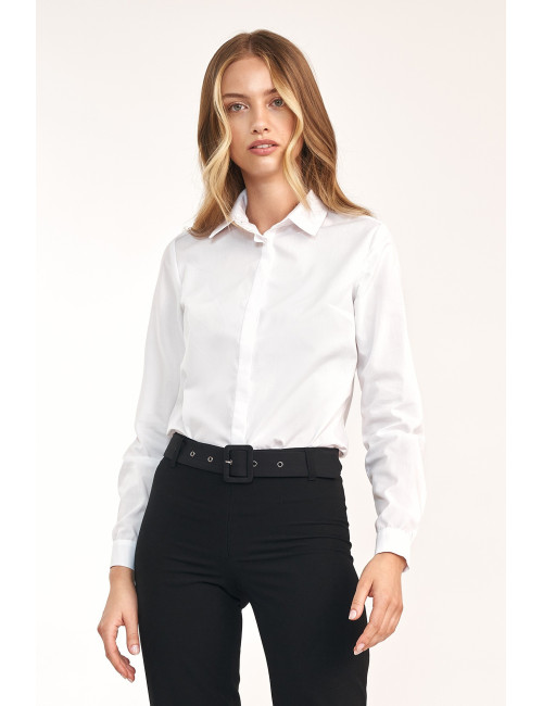 Chemise blanche cintrée 