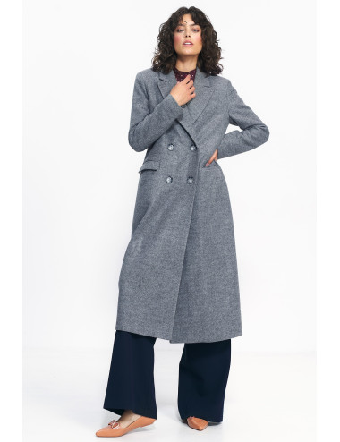 Manteau oversize gris 