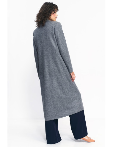 Manteau oversize gris 