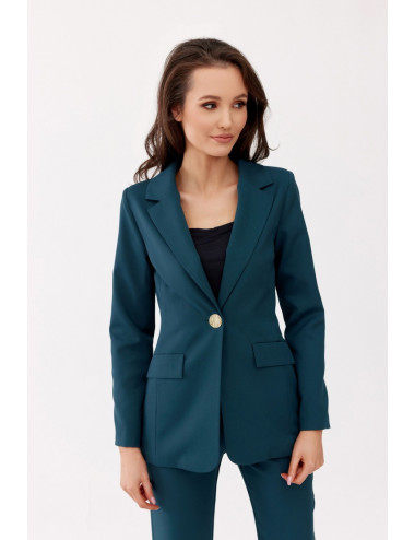 Aiden - veste pour femme à taille fine bleu 