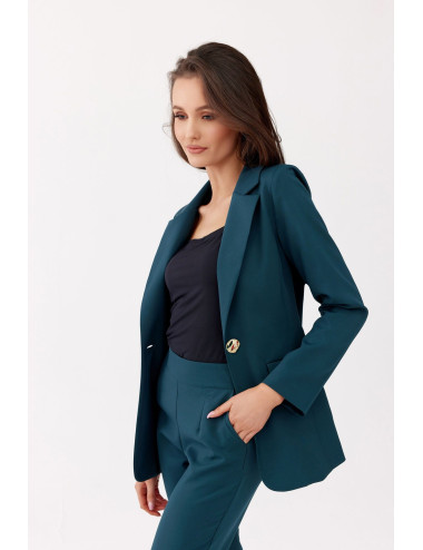 Aiden - veste pour femme à taille fine bleu 