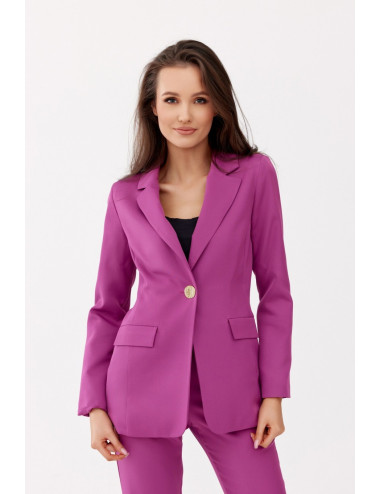 Aiden - veste femme taille fine fuchsia 