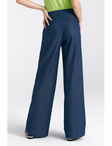 Spodnie jeansowe, wide leg - denim 