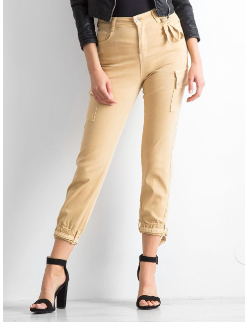 Beige Vintage Pants 