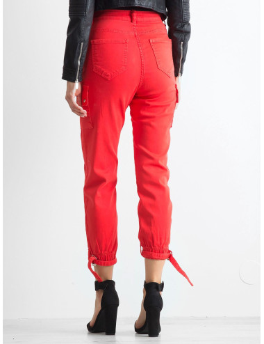 Red Vintage Pants 