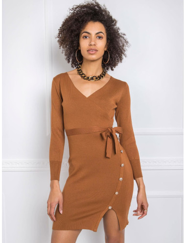 Brown Ezra Dress 