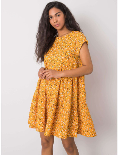 Yellow oversized dress Eve STITCH & SOUL 