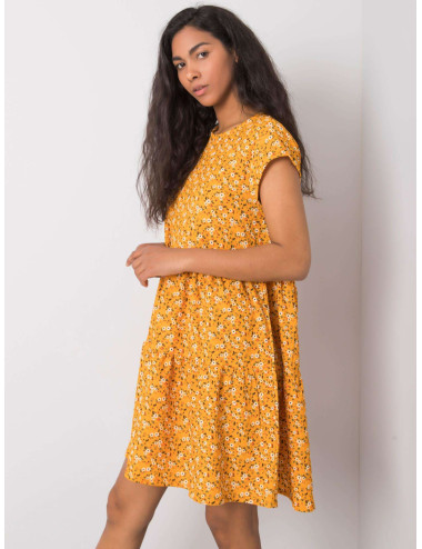 Yellow oversized dress Eve STITCH & SOUL 