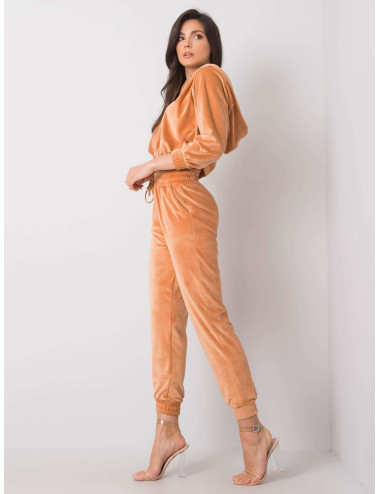 Camel velour set Maddalena 