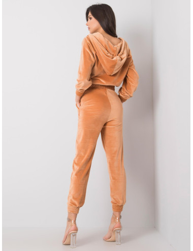 Camel velour set Maddalena 