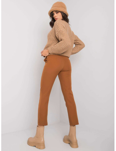 Light brown elegant trousers Beverley 