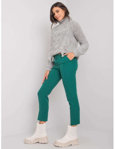 Green elegant trousers Beverley 