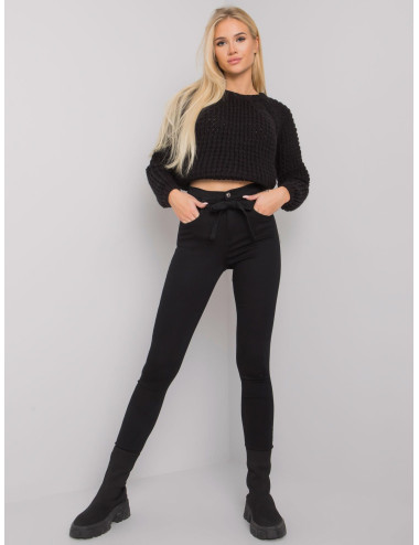 Lexington Binding Black Fitted Jeans 