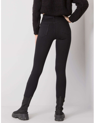 Lexington Binding Black Fitted Jeans 