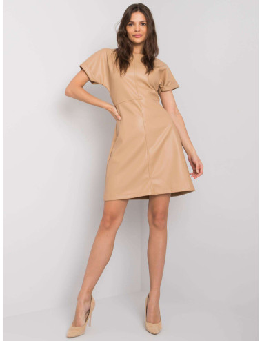 Casselberry Beige Eco Leather Dress 
