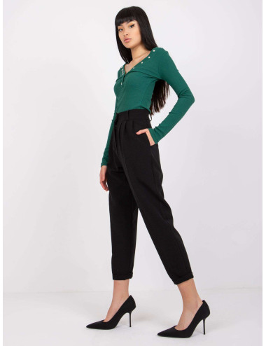 Black elegant pants with Naomi pockets  