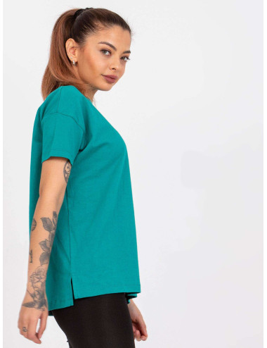 Honorine MAYFLIES green cotton t-shirt 