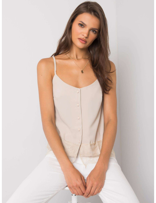 Beige top Aldonne 